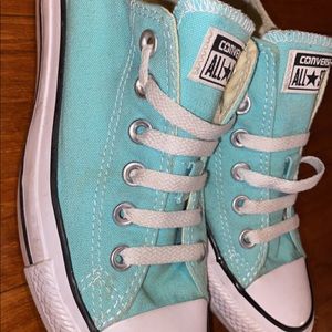 Light blue converse
